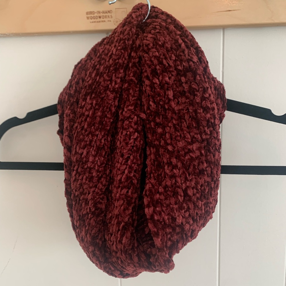 Burgundy Infiniti Scarf